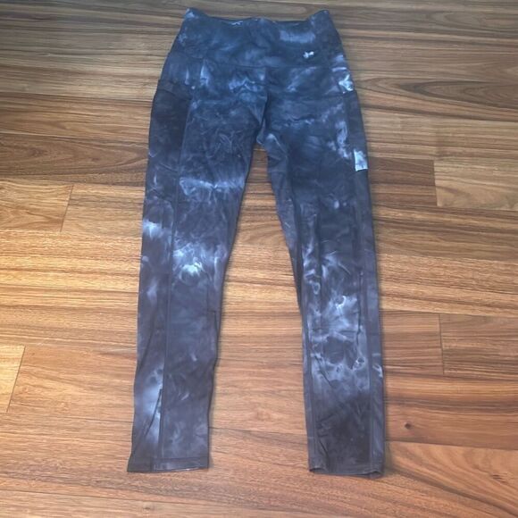 Danskin Women's Signature High‎ Waisted Legging, black Wash, Small - Picture 1 of 7
